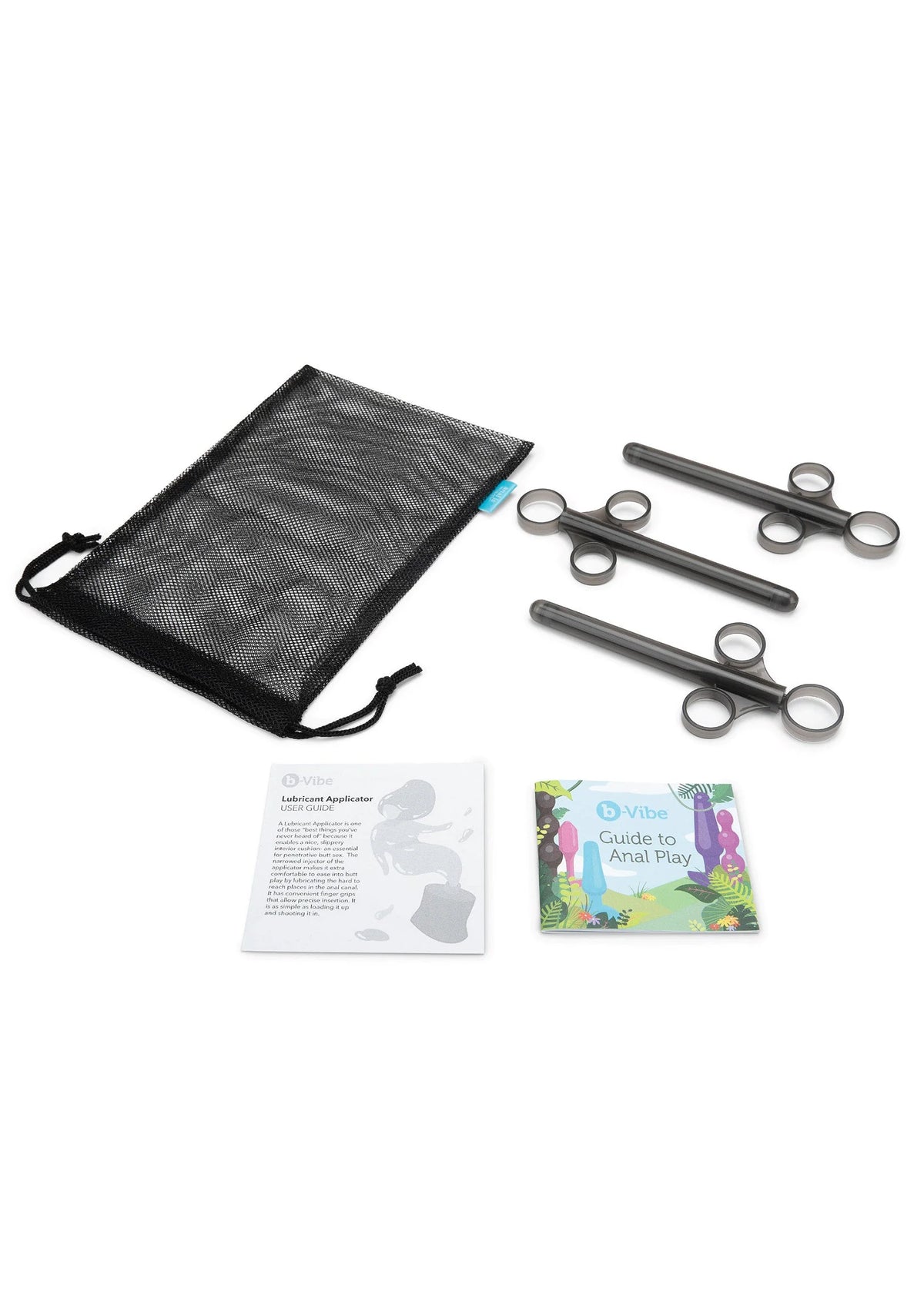 Bestel: Lube Applicator 3pcs by B - Vibe - bij Happytoys: de erotische sex webshop | liever Happy dan Easy ⭐⭐⭐⭐⭐ - Default Title - 35440 - BLACK