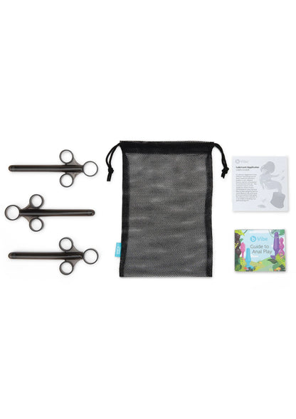 Bestel: Lube Applicator 3pcs by B - Vibe - bij Happytoys: de erotische sex webshop | liever Happy dan Easy ⭐⭐⭐⭐⭐