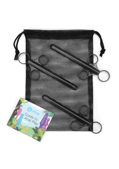 Bestel: Lube Applicator 3pcs by B - Vibe - bij Happytoys: de erotische sex webshop | liever Happy dan Easy ⭐⭐⭐⭐⭐