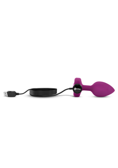 Bestel: Vibrating Jewel Plug S/M by B - Vibe - bij Happytoys: de erotische sex webshop | liever Happy dan Easy ⭐⭐⭐⭐⭐