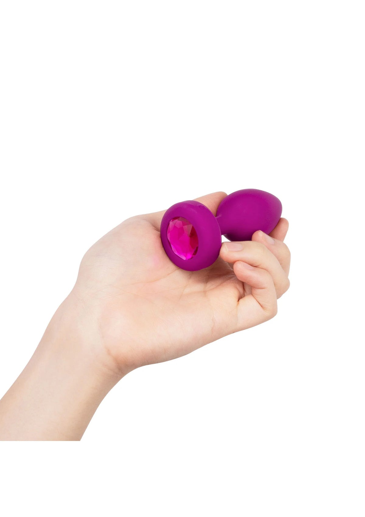 Bestel: Vibrating Jewel Plug S/M by B - Vibe - bij Happytoys: de erotische sex webshop | liever Happy dan Easy ⭐⭐⭐⭐⭐