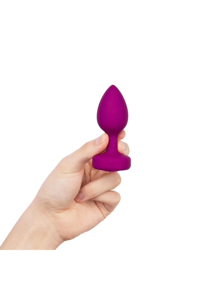 Bestel: Vibrating Jewel Plug S/M by B - Vibe - bij Happytoys: de erotische sex webshop | liever Happy dan Easy ⭐⭐⭐⭐⭐