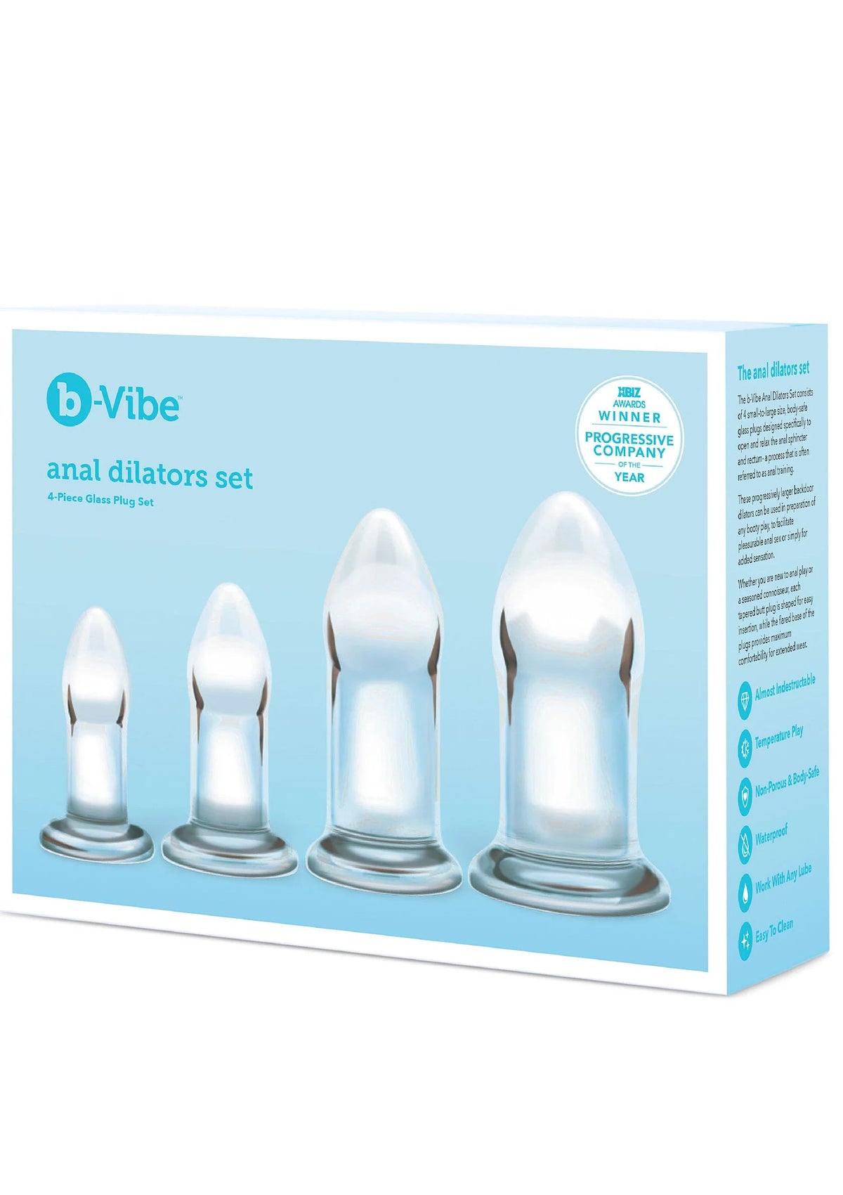 Bestel: Anal Dilators Set B - Vibe - bij Happytoys: de erotische sex webshop | liever Happy dan Easy ⭐⭐⭐⭐⭐