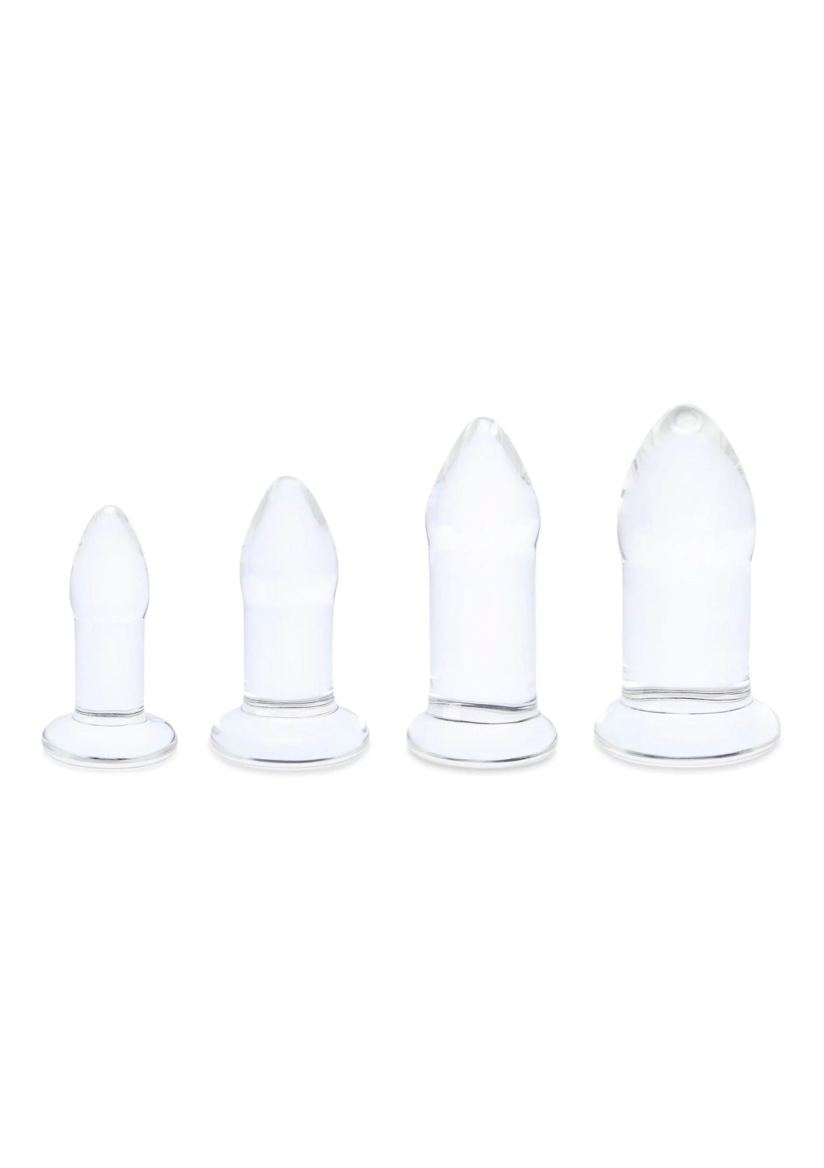 Bestel: Anal Dilators Set B - Vibe - bij Happytoys: de erotische sex webshop | liever Happy dan Easy ⭐⭐⭐⭐⭐ - Default Title - 35450 - CLEAR