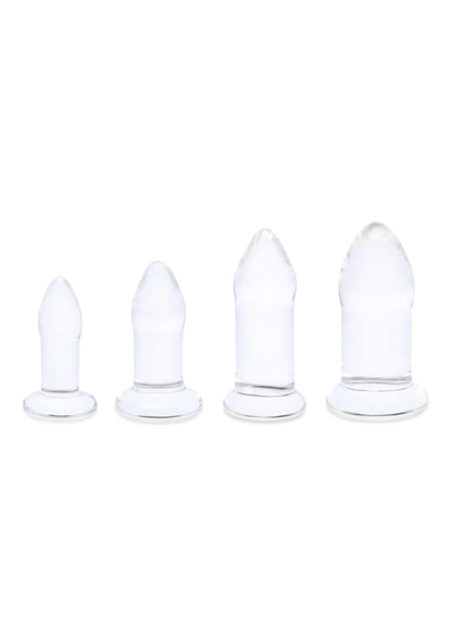 Bestel: Anal Dilators Set B - Vibe - bij Happytoys: de erotische sex webshop | liever Happy dan Easy ⭐⭐⭐⭐⭐ - Default Title - 35450 - CLEAR