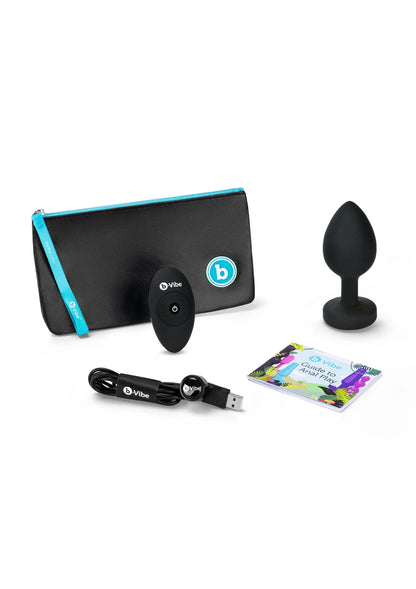Bestel: Vibrating Jewel Plug XXL by B - Vibe - bij Happytoys: de erotische sex webshop | liever Happy dan Easy ⭐⭐⭐⭐⭐