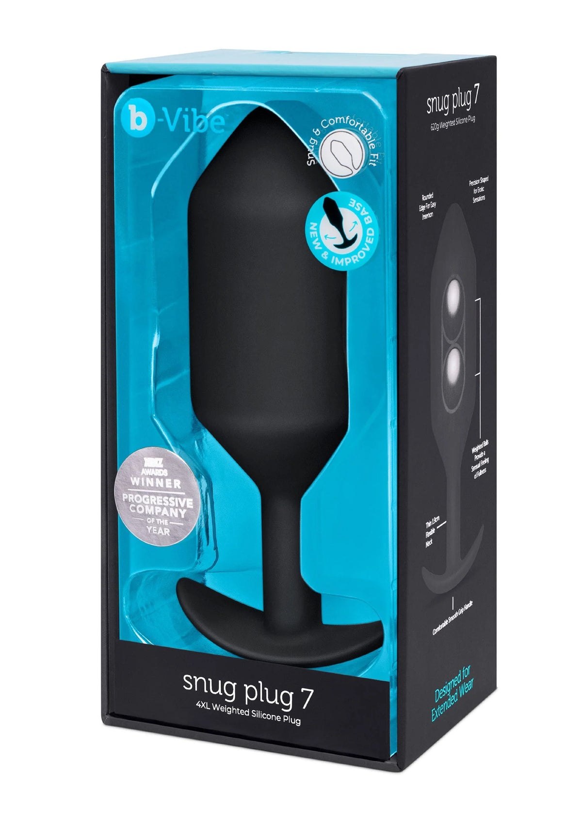 Bestel: Snug Plug 7 by B - Vibe - bij Happytoys: de erotische sex webshop | liever Happy dan Easy ⭐⭐⭐⭐⭐