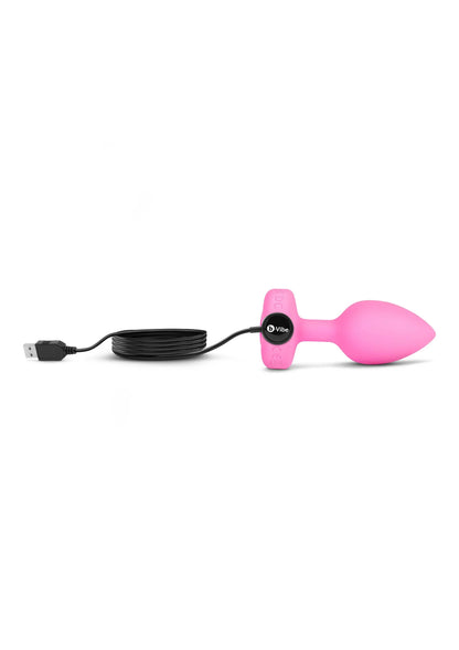 Bestel: Vibrating Heart Plug S/M by B - Vibe - bij Happytoys: de erotische sex webshop | liever Happy dan Easy ⭐⭐⭐⭐⭐