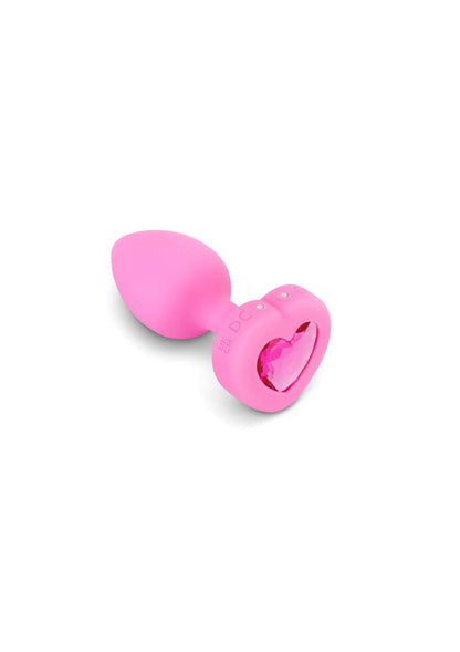 Bestel: Vibrating Heart Plug S/M by B - Vibe - bij Happytoys: de erotische sex webshop | liever Happy dan Easy ⭐⭐⭐⭐⭐