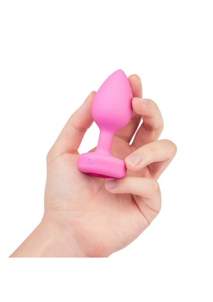 Bestel: Vibrating Heart Plug S/M by B - Vibe - bij Happytoys: de erotische sex webshop | liever Happy dan Easy ⭐⭐⭐⭐⭐