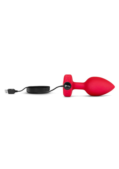 Bestel: Vibrating Heart Plug M/L by B - Vibe - bij Happytoys: de erotische sex webshop | liever Happy dan Easy ⭐⭐⭐⭐⭐