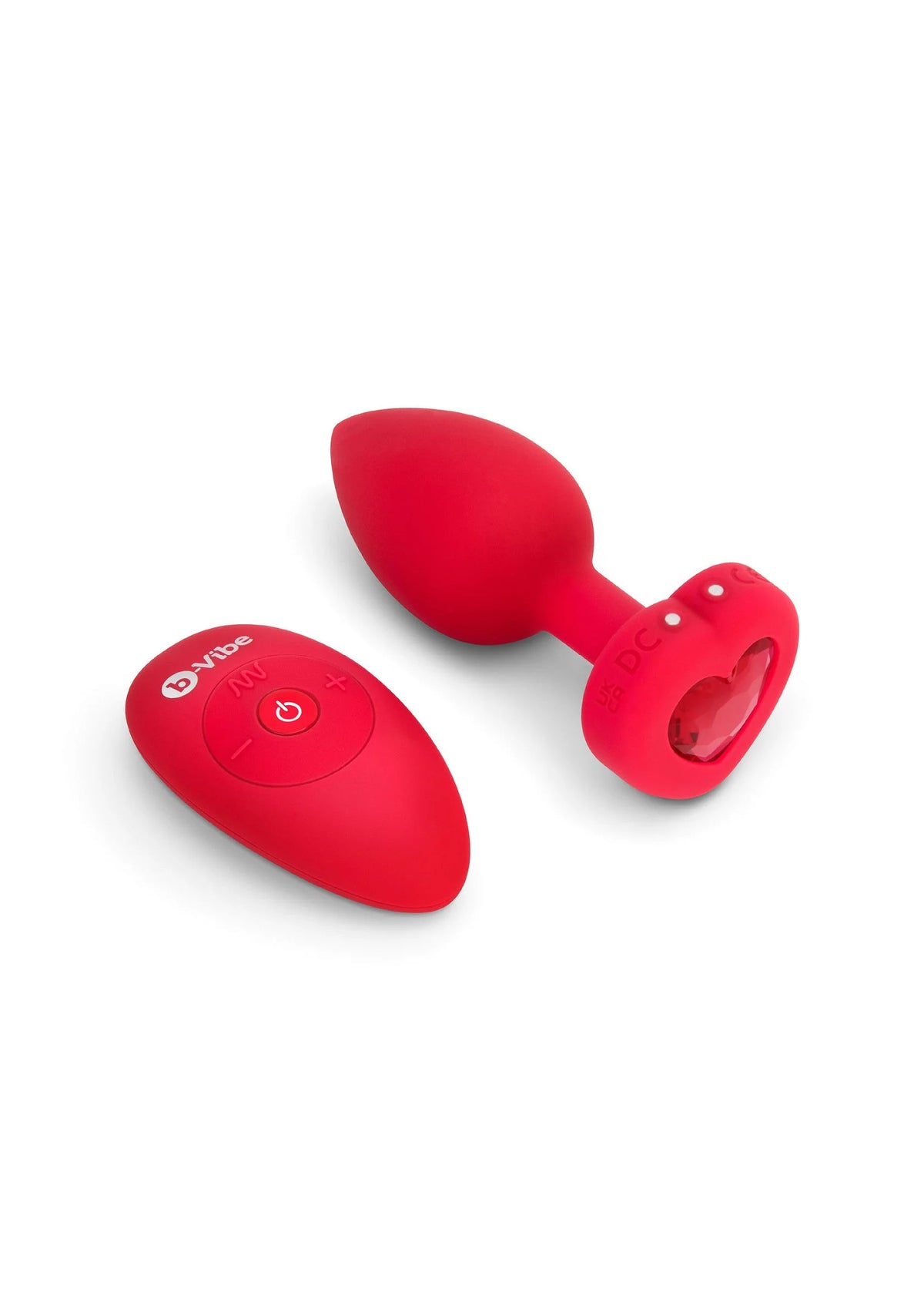 Bestel: Vibrating Heart Plug M/L by B - Vibe - bij Happytoys: de erotische sex webshop | liever Happy dan Easy ⭐⭐⭐⭐⭐