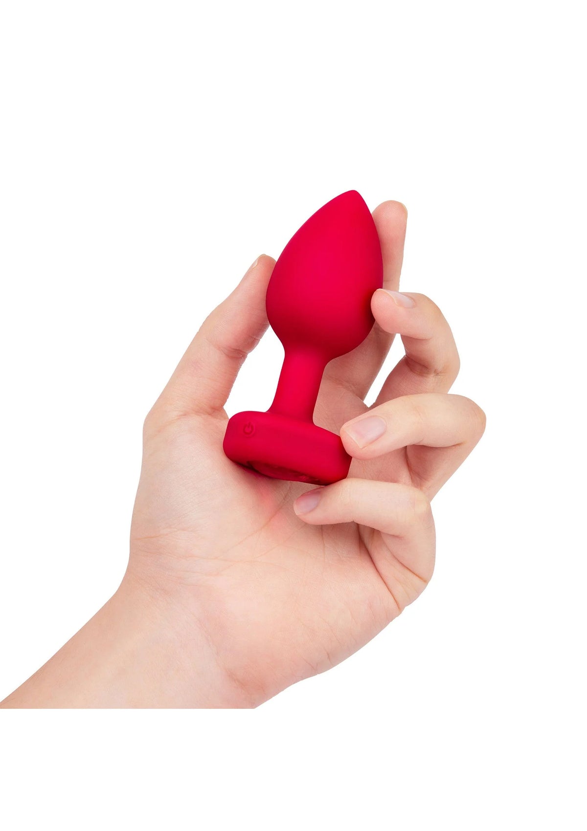 Bestel: Vibrating Heart Plug M/L by B - Vibe - bij Happytoys: de erotische sex webshop | liever Happy dan Easy ⭐⭐⭐⭐⭐