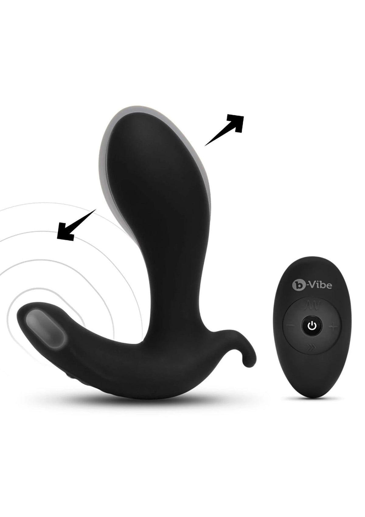 Bestel: Expand Plug by B - Vibe - bij Happytoys: de erotische sex webshop | liever Happy dan Easy ⭐⭐⭐⭐⭐ - Default Title - 35457 - BLACK