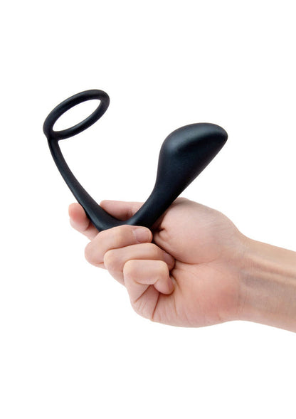Bestel: B - Vibe Ringer Cock Ring & Plug by B - Vibe - bij Happytoys: de erotische sex webshop | liever Happy dan Easy ⭐⭐⭐⭐⭐