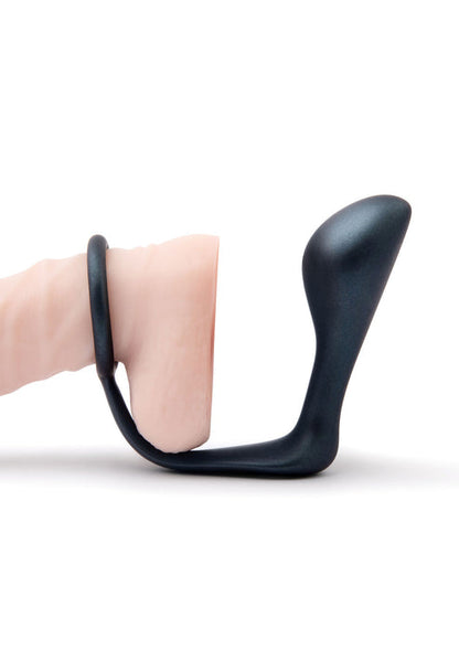 Bestel: B - Vibe Ringer Cock Ring & Plug by B - Vibe - bij Happytoys: de erotische sex webshop | liever Happy dan Easy ⭐⭐⭐⭐⭐
