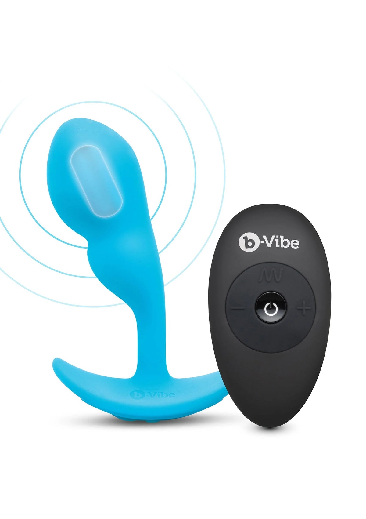 Bestel: Remote Control P - Spot Snug Plug 95g by B - Vibe - bij Happytoys: de erotische sex webshop | liever Happy dan Easy ⭐⭐⭐⭐⭐ - Default Title - 35465 - BLUE