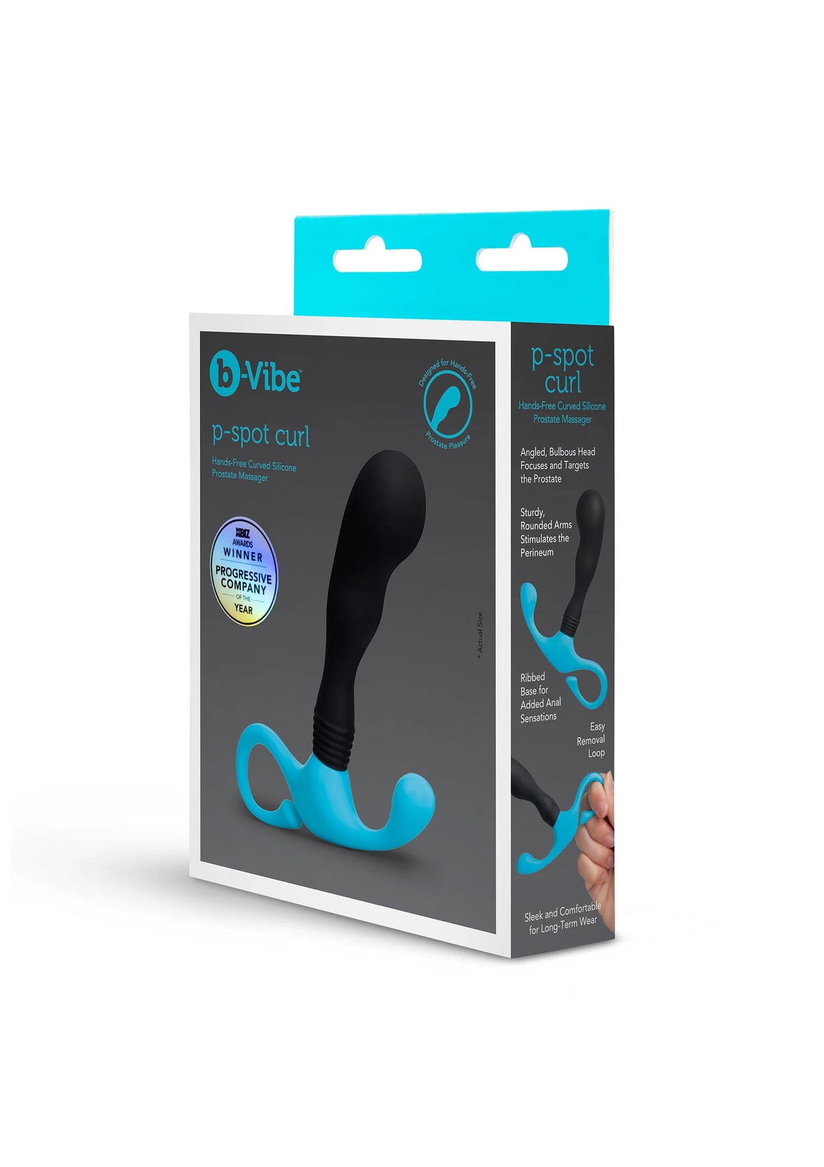 Bestel: P - Spot Curl by B - Vibe - bij Happytoys: de erotische sex webshop | liever Happy dan Easy ⭐⭐⭐⭐⭐