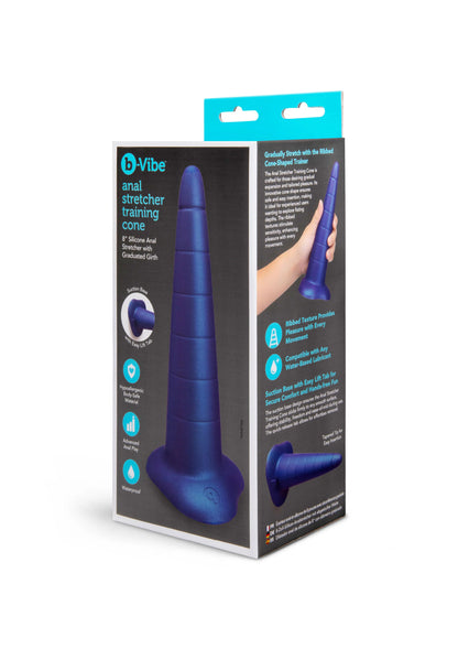 Bestel: Anal Stretcher Training Cone by B - Vibe - bij Happytoys: de erotische sex webshop | liever Happy dan Easy ⭐⭐⭐⭐⭐