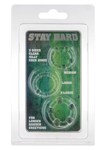 Bestel: Stay Hard - Three Rings by Happytoys - bij Happytoys: de erotische sex webshop | liever Happy dan Easy ⭐⭐⭐⭐⭐