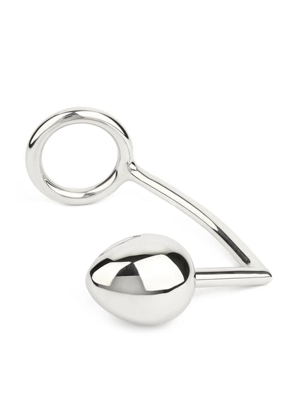 Bestel: Ass Hitch Egg 45mm/Ring 45mm by Mr. Steel - bij Happytoys: de erotische sex webshop | liever Happy dan Easy ⭐⭐⭐⭐⭐ - Default Title - 38118 - SILVER