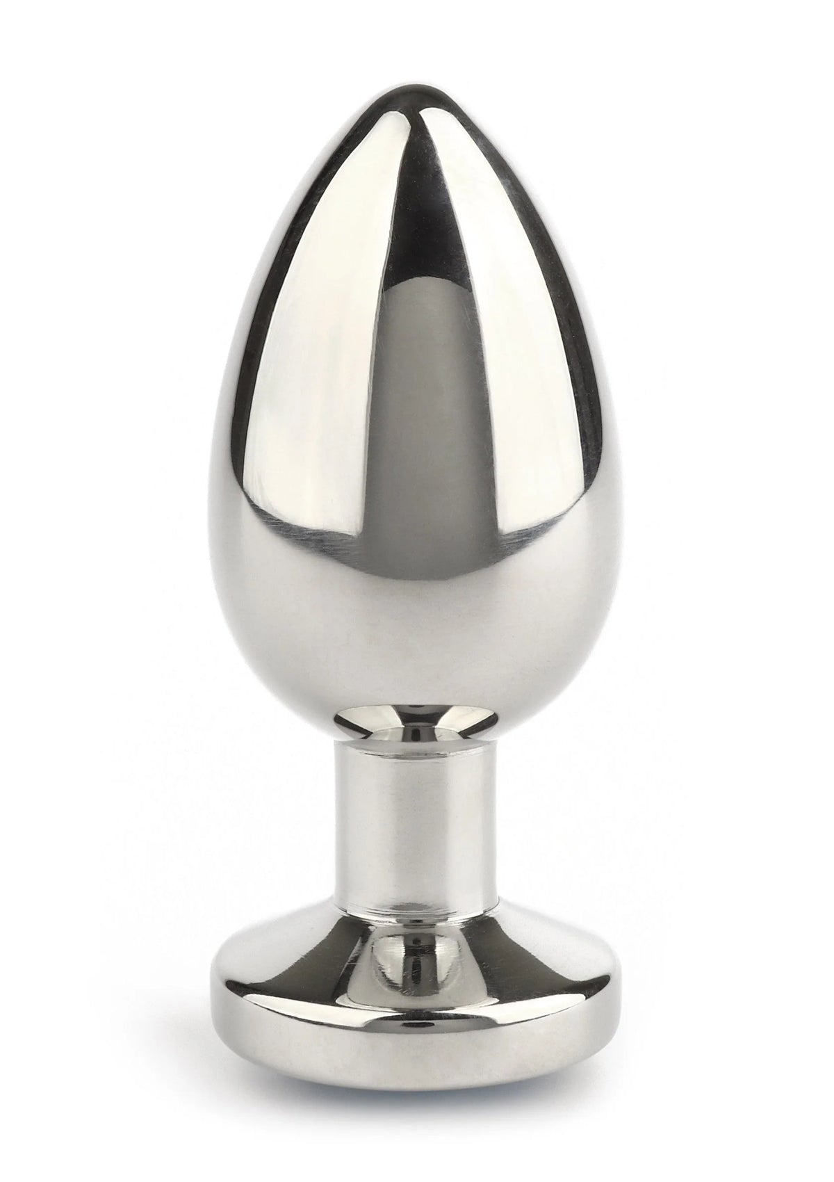 Bestel: Mr. Steel Jewled Butt Plug Small (Black) - bij Happytoys: de erotische sex webshop | liever Happy dan Easy ⭐⭐⭐⭐⭐