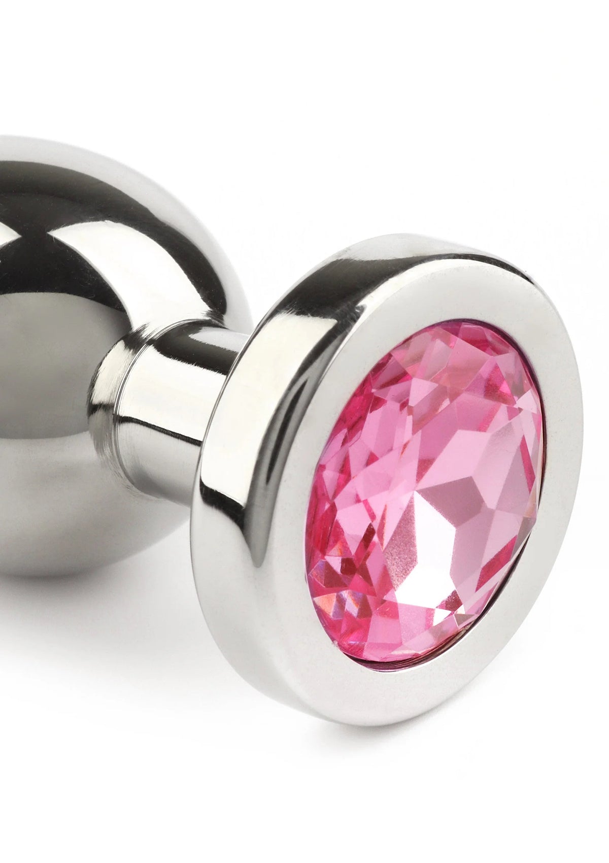 Bestel: Mr. Steel Jewled Butt Plug Small (Black) - bij Happytoys: de erotische sex webshop | liever Happy dan Easy ⭐⭐⭐⭐⭐