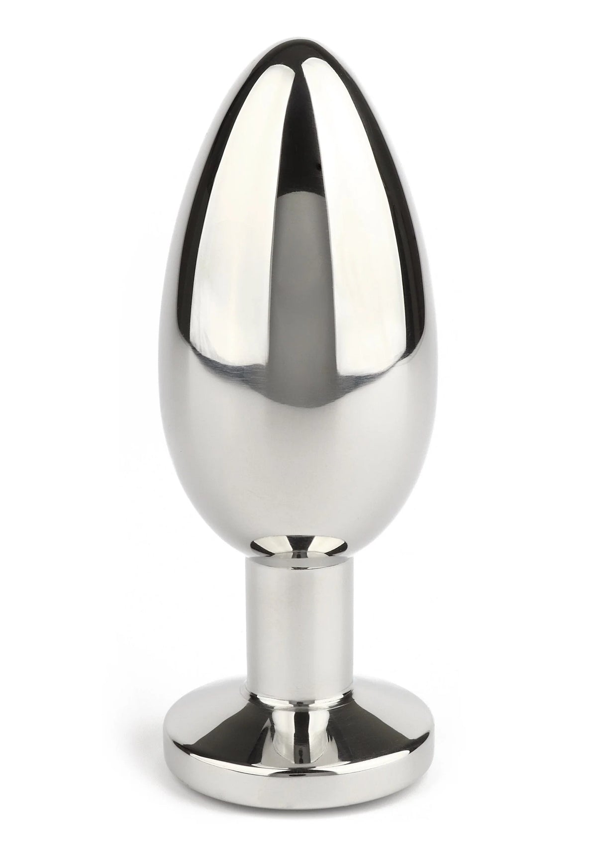 Bestel: Mr. Steel Jewled Butt Plug Large (Pink) - bij Happytoys: de erotische sex webshop | liever Happy dan Easy ⭐⭐⭐⭐⭐