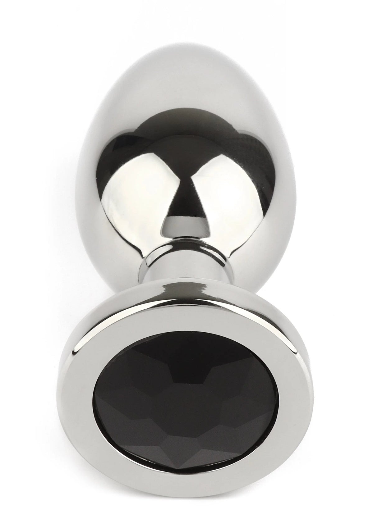 Bestel: Mr. Steel Jewled Butt Plug Large (Aqua) - bij Happytoys: de erotische sex webshop | liever Happy dan Easy ⭐⭐⭐⭐⭐
