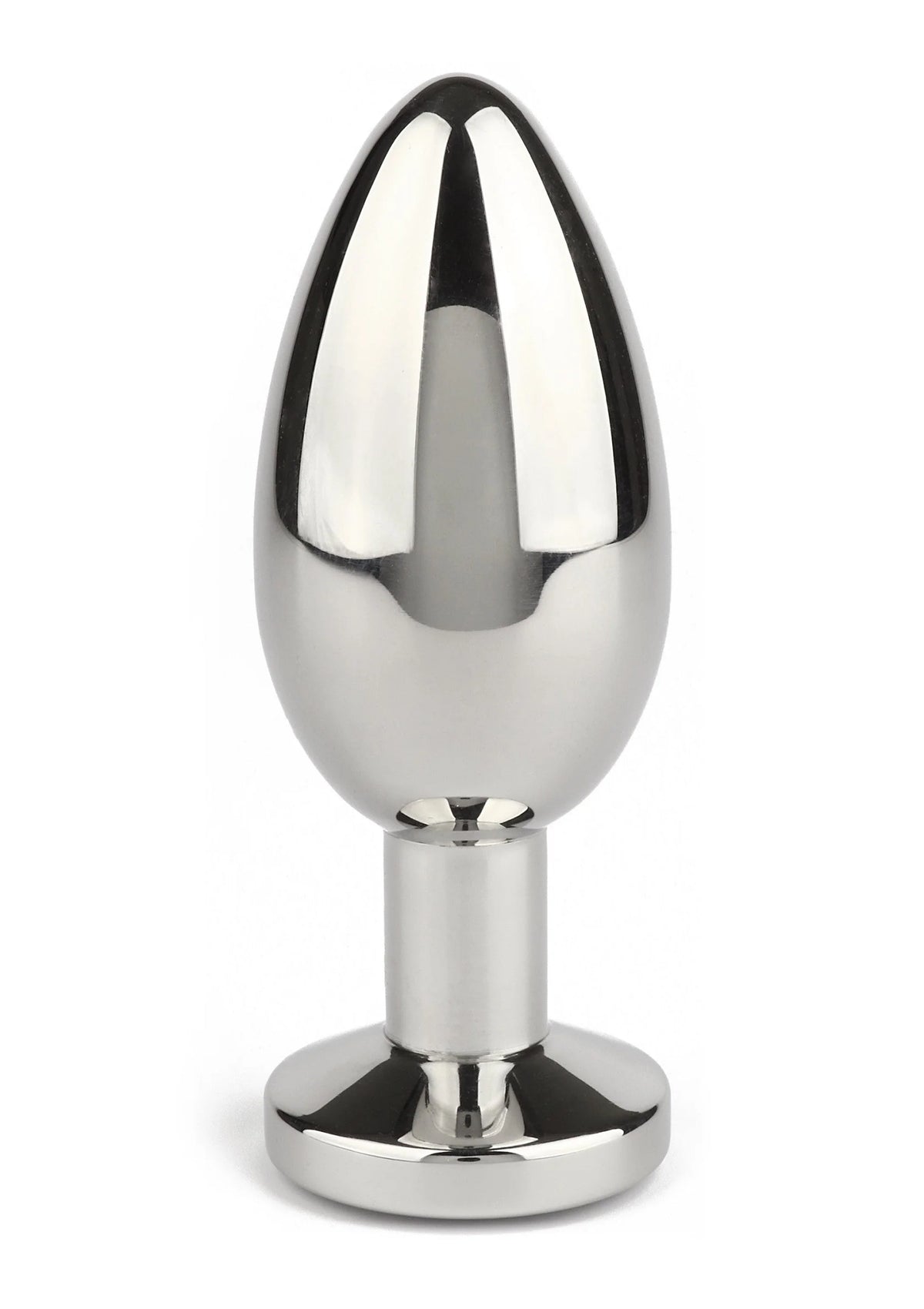 Bestel: Mr. Steel Jewled Butt Plug Large (Pink) - bij Happytoys: de erotische sex webshop | liever Happy dan Easy ⭐⭐⭐⭐⭐