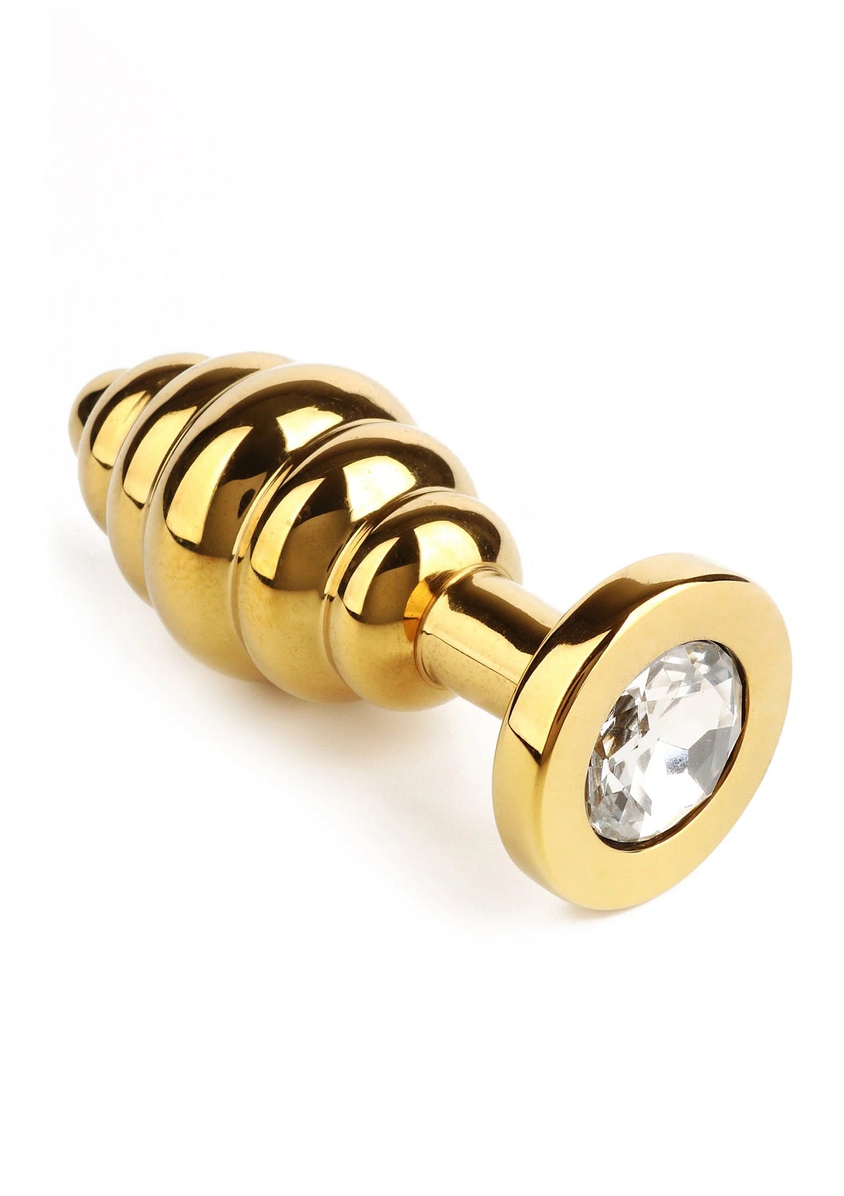 Bestel: Mr. Steel Twister Butt plug Medium - bij Happytoys: de erotische sex webshop | liever Happy dan Easy ⭐⭐⭐⭐⭐ - Default Title - 38143 - GOLD