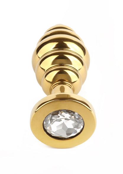 Bestel: Mr. Steel Twister Butt plug Medium - bij Happytoys: de erotische sex webshop | liever Happy dan Easy ⭐⭐⭐⭐⭐