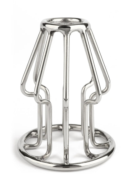 Bestel: Mr. Steel Trapezoid Anal Plug Small - bij Happytoys: de erotische sex webshop | liever Happy dan Easy ⭐⭐⭐⭐⭐ - Default Title - 38146 - SILVER