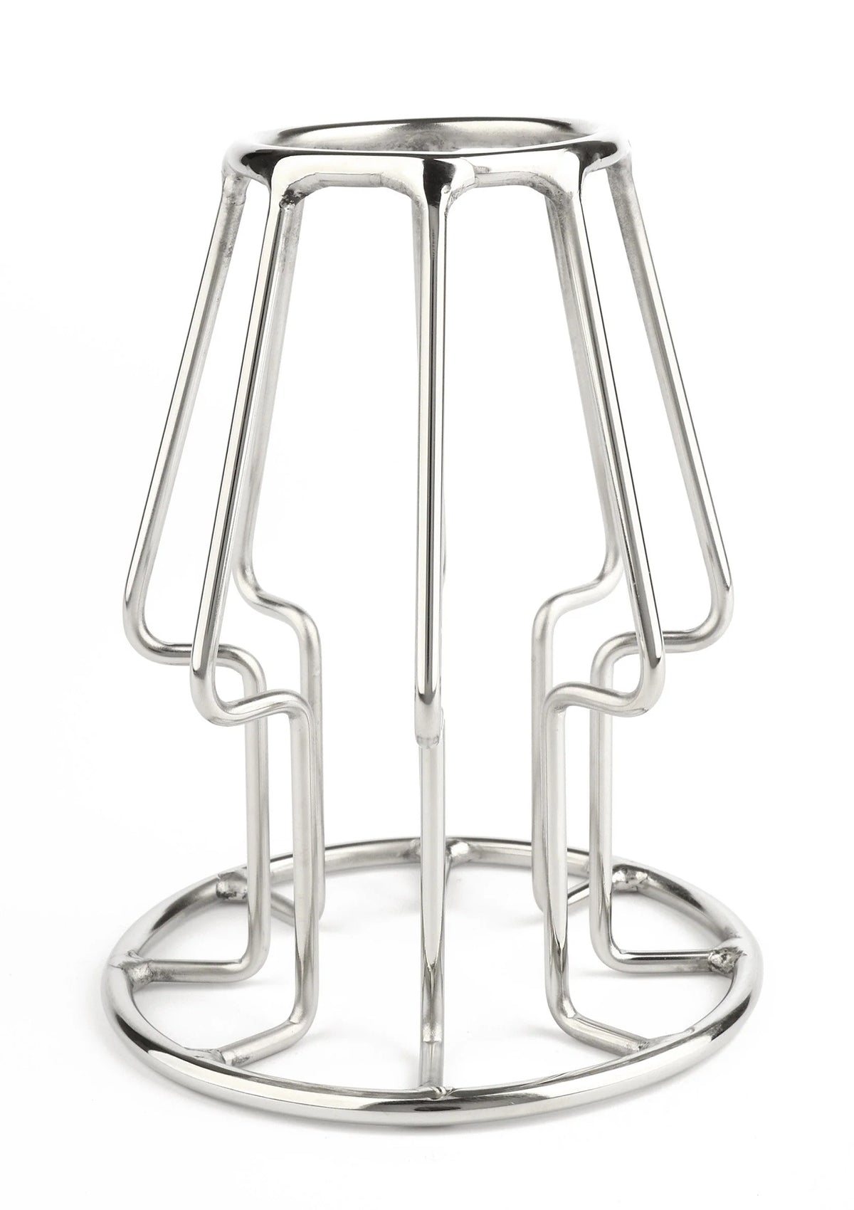 Bestel: Mr. Steel Trapezoid Anal Plug Large - bij Happytoys: de erotische sex webshop | liever Happy dan Easy ⭐⭐⭐⭐⭐ - Default Title - 38148 - SILVER