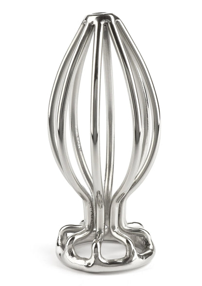 Bestel: Mr. Steel Round Wire Plug Medium - bij Happytoys: de erotische sex webshop | liever Happy dan Easy ⭐⭐⭐⭐⭐ - Default Title - 38150 - SILVER