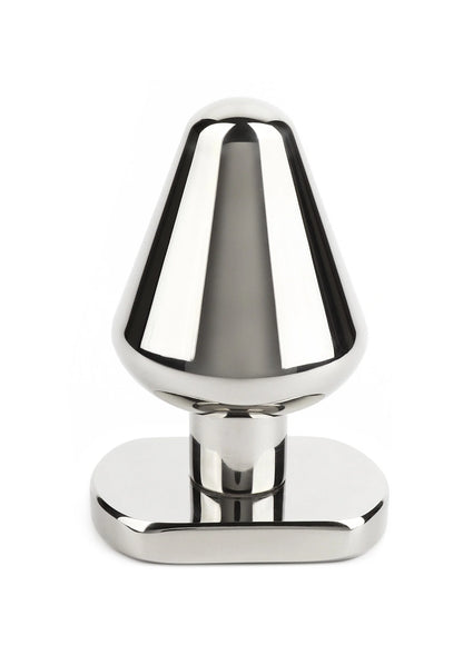 Bestel: Mr. Steel Heavy Steel Butt Plug Small - bij Happytoys: de erotische sex webshop | liever Happy dan Easy ⭐⭐⭐⭐⭐