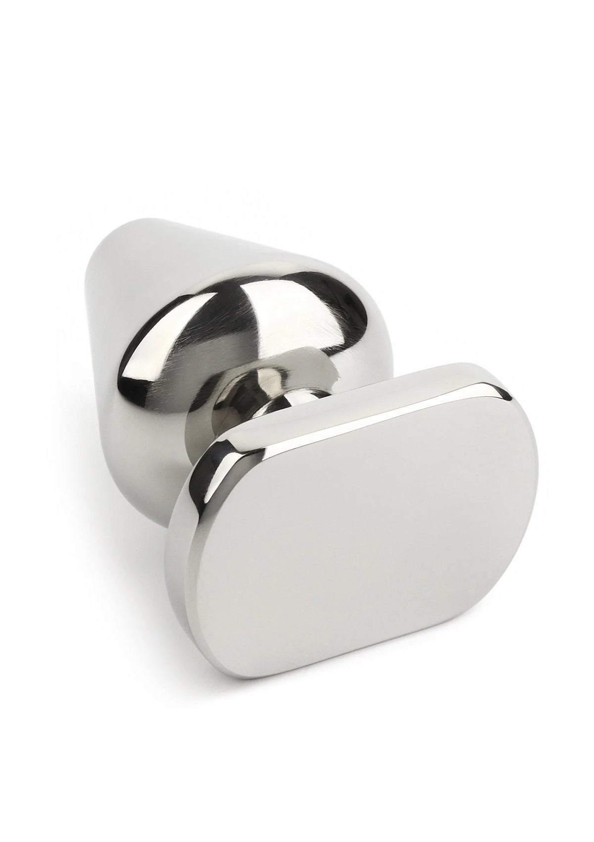 Bestel: Mr. Steel Heavy Steel Butt Plug Small - bij Happytoys: de erotische sex webshop | liever Happy dan Easy ⭐⭐⭐⭐⭐