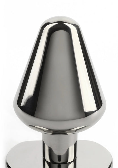 Bestel: Mr. Steel Heavy Steel Butt Plug Small - bij Happytoys: de erotische sex webshop | liever Happy dan Easy ⭐⭐⭐⭐⭐