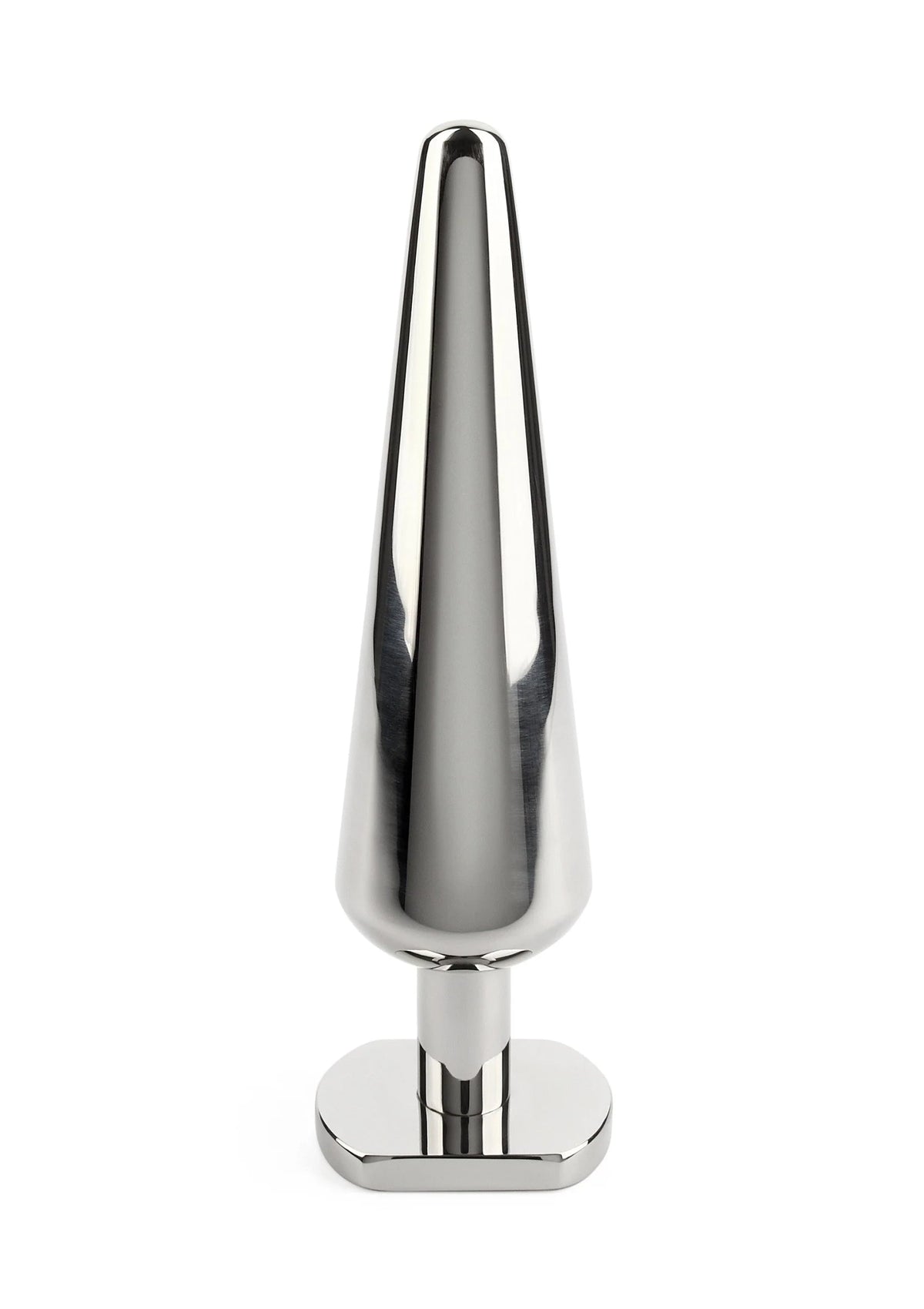 Bestel: Mr. Steel Heavy Steel Butt Plug Large - bij Happytoys: de erotische sex webshop | liever Happy dan Easy ⭐⭐⭐⭐⭐