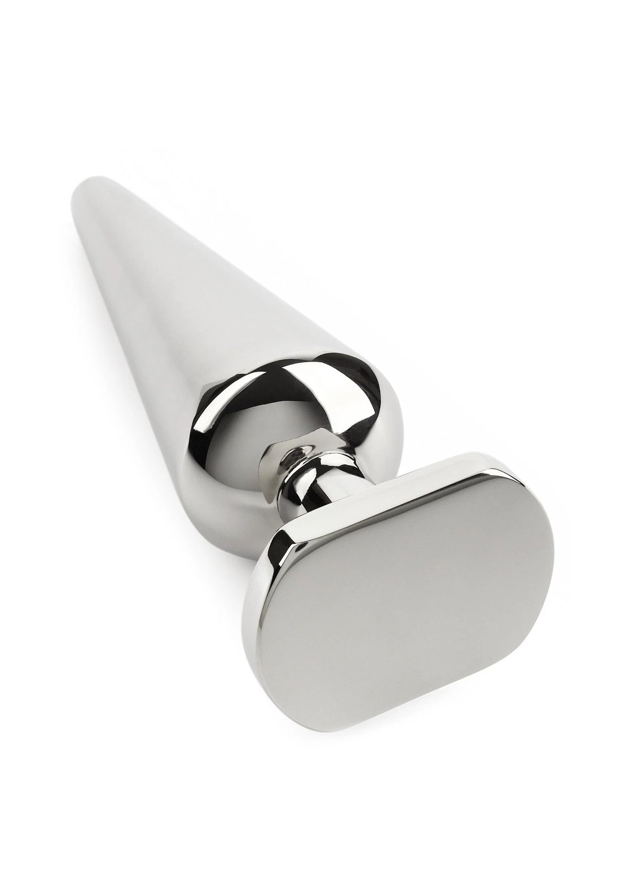 Bestel: Mr. Steel Heavy Steel Butt Plug Large - bij Happytoys: de erotische sex webshop | liever Happy dan Easy ⭐⭐⭐⭐⭐