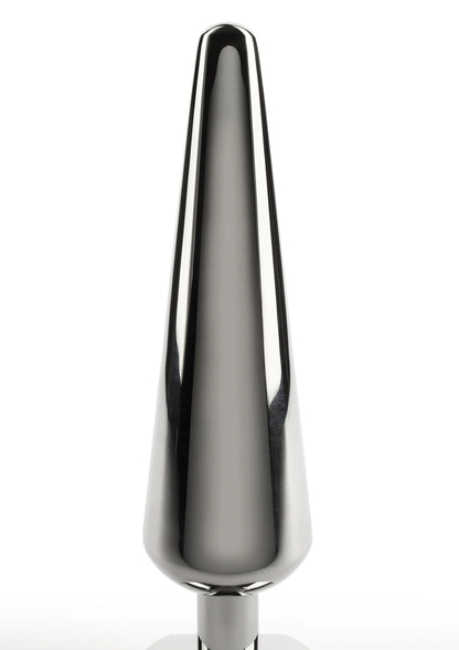 Bestel: Mr. Steel Heavy Steel Butt Plug Large - bij Happytoys: de erotische sex webshop | liever Happy dan Easy ⭐⭐⭐⭐⭐