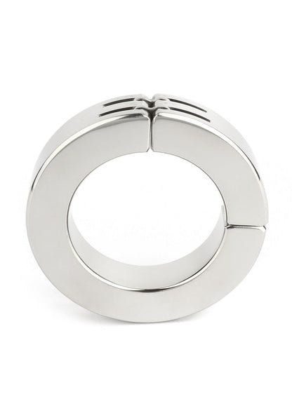 Bestel: Hinged Magnetic Cockring 50mm by Mr.Steel - bij Happytoys: de erotische sex webshop | liever Happy dan Easy ⭐⭐⭐⭐⭐