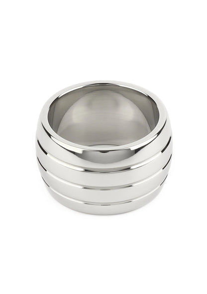 Bestel: Oval Barrel C - Ring 40mm by Mr. Steel - bij Happytoys: de erotische sex webshop | liever Happy dan Easy ⭐⭐⭐⭐⭐