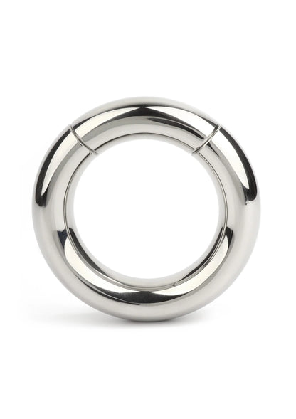 Bestel: Click Klak DoNut C - Ring 50mm by Mr. Steel - bij Happytoys: de erotische sex webshop | liever Happy dan Easy ⭐⭐⭐⭐⭐ - Default Title - 38238 - SILVER