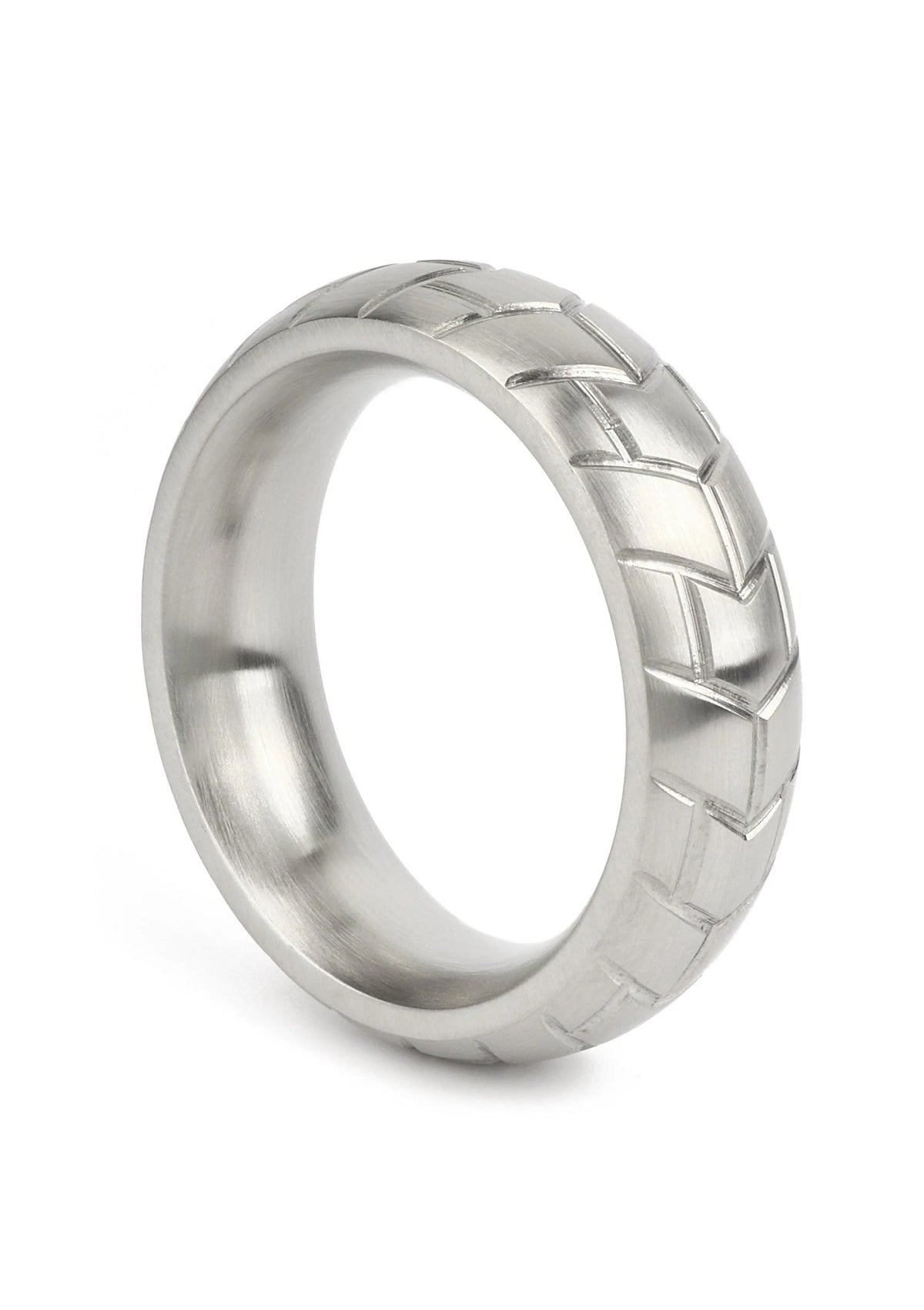 Bestel: MeGa Tire C - Ring Satin 40mm - bij Happytoys: de erotische sex webshop | liever Happy dan Easy ⭐⭐⭐⭐⭐ - Default Title - 38240 - SILVER