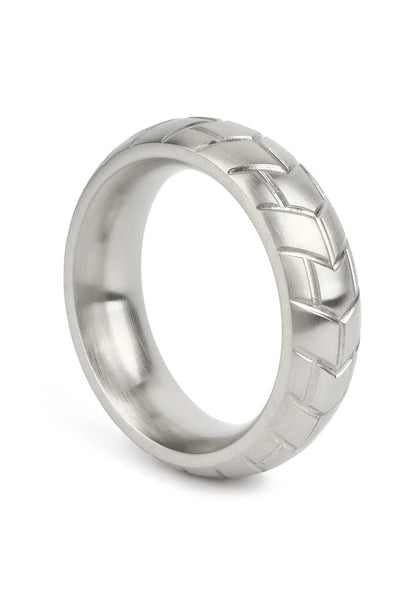 Bestel: MeGa Tire C - Ring Satin 45mm - bij Happytoys: de erotische sex webshop | liever Happy dan Easy ⭐⭐⭐⭐⭐ - Default Title - 38241 - SILVER