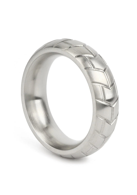 Bestel: MeGa Tire C - Ring Satin 45mm - bij Happytoys: de erotische sex webshop | liever Happy dan Easy ⭐⭐⭐⭐⭐ - Default Title - 38241 - SILVER