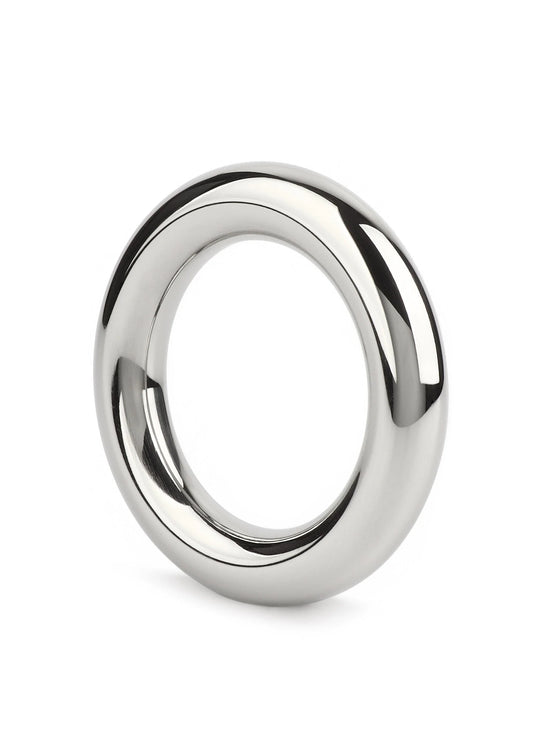 Bestel: The Prince Cock C - Ring 10mm x 35mm by Mr. Steel - bij Happytoys: de erotische sex webshop | liever Happy dan Easy ⭐⭐⭐⭐⭐ - Default Title - 38264 - SILVER