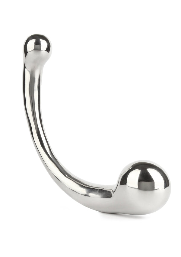 Bestel: The Curvy G - spot Double Ended by Mr. Steel - bij Happytoys: de erotische sex webshop | liever Happy dan Easy ⭐⭐⭐⭐⭐