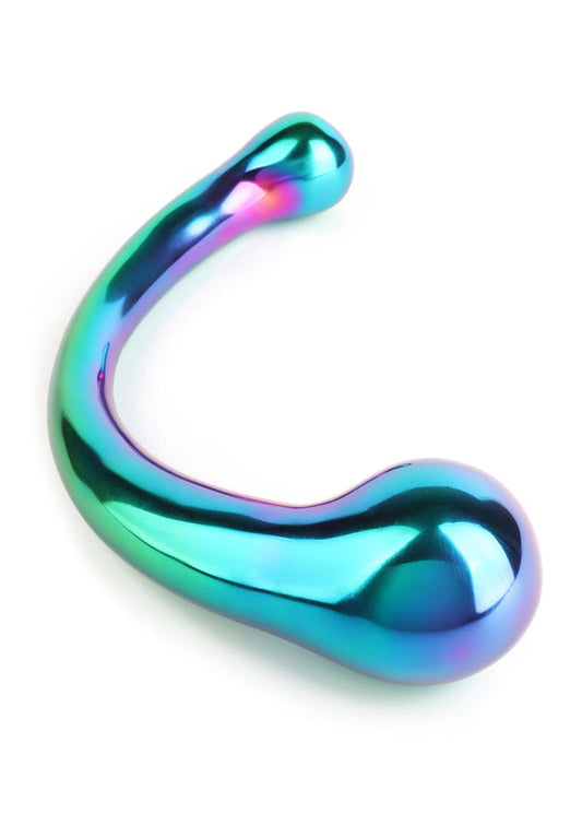 Bestel: The Curvy G - spot Rainbow by Mr. Steel - bij Happytoys: de erotische sex webshop | liever Happy dan Easy ⭐⭐⭐⭐⭐ - Default Title - 38310 - MULTICOLOR